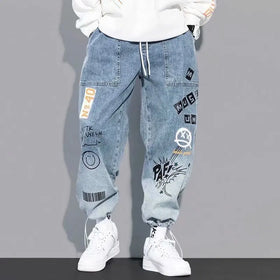 Streetwear Baggy Jeans - GraffDenim